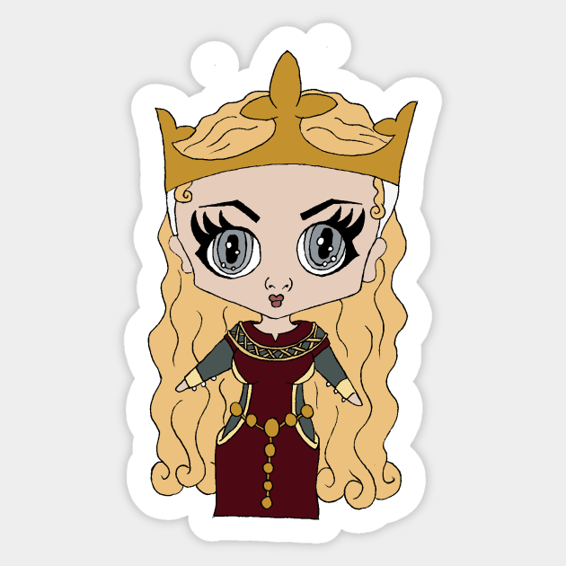 Eleanor of Aquitaine Sticker by thehistorygirl